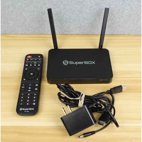 SuperBox S5 Pro Streaming TV Smart Media Player 6K WiFi 6 ANDROID 12 Tested
